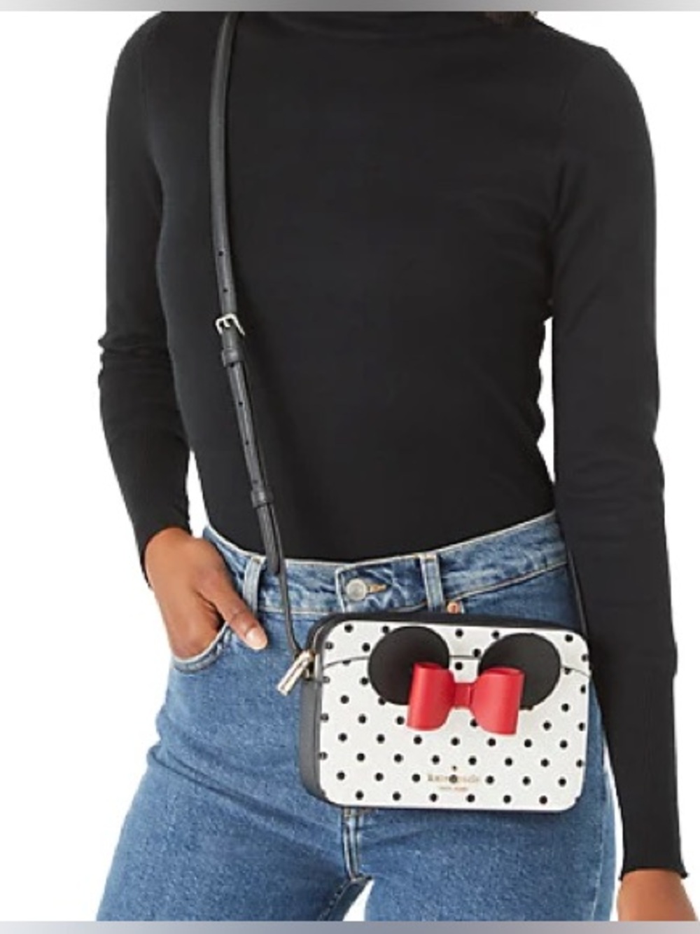 Kate Spade x Disney Minnie Mouse Camera Bag Crossbody - Picture 10 of 10